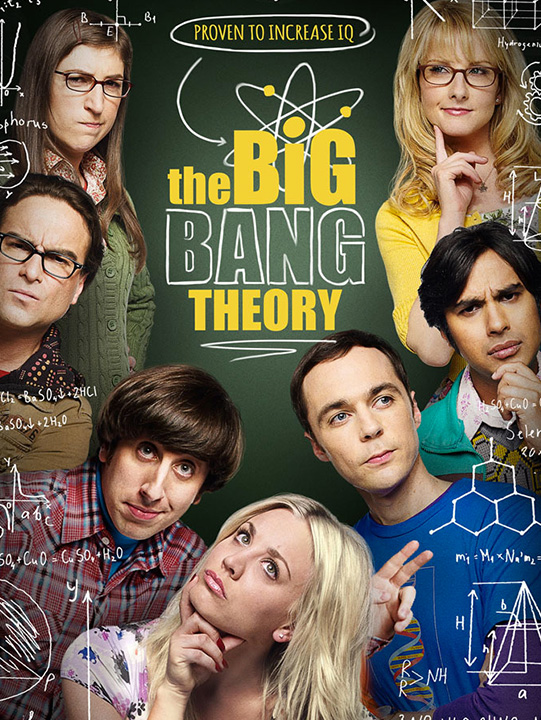 the big bang theory sitcom us geek comedie